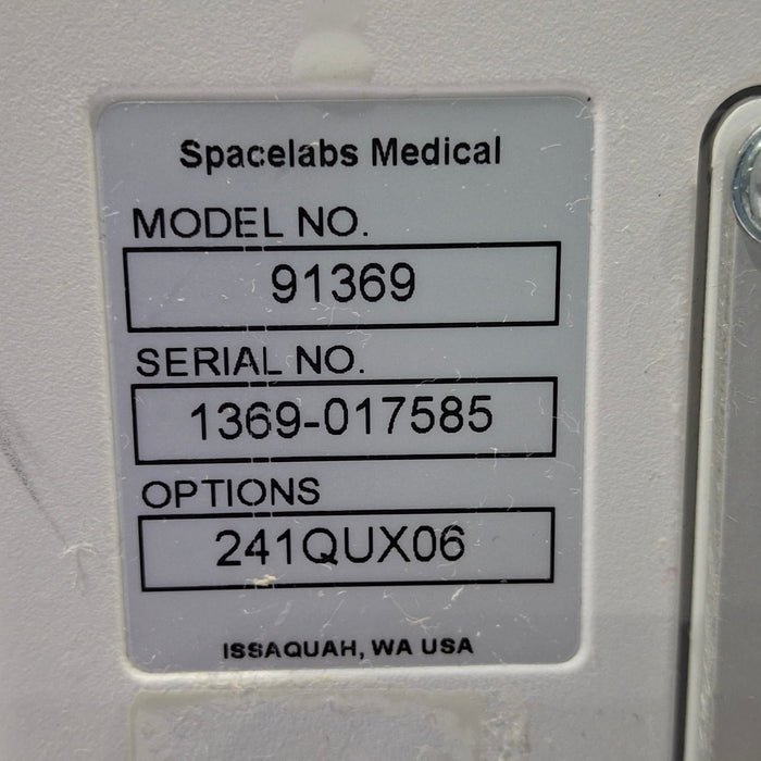 Spacelabs Healthcare Ultraview SL 91369 Monitor