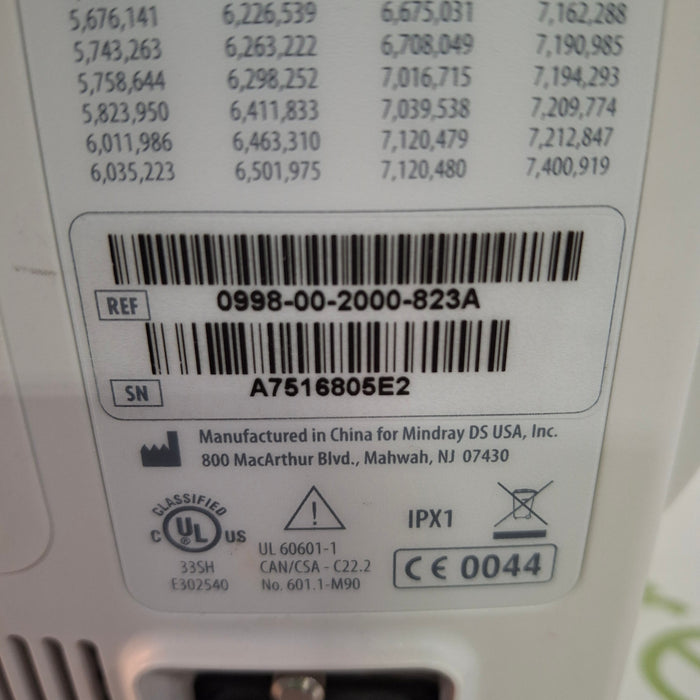 Mindray Datascope Accutorr V Vital Signs Monitor