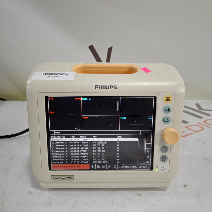 Philips Suresigns VS3 Vital Signs Monitor