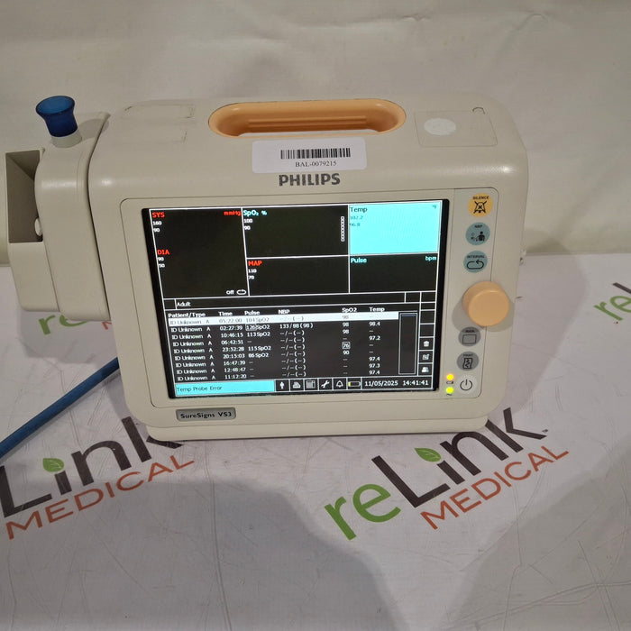Philips Suresigns VS3 Vital Signs Monitor