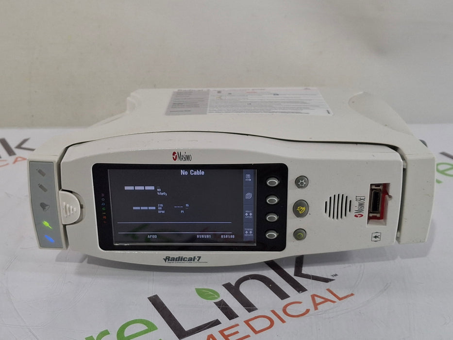 Masimo Radical 7 Pulse Oximeter w/ Base
