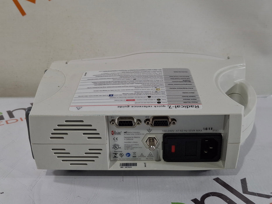 Masimo Radical 7 Pulse Oximeter w/ Base
