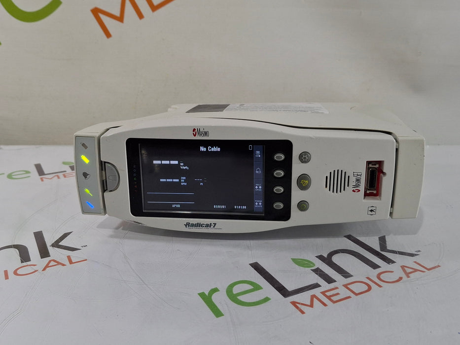 Masimo Radical 7 Pulse Oximeter w/ Base