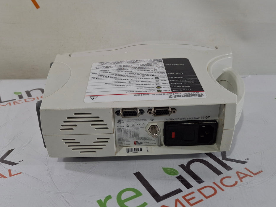 Masimo Radical 7 Pulse Oximeter w/ Base