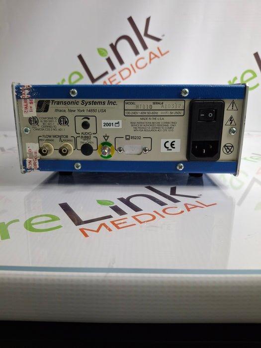 Transonic Systems INC HT110 Bypass Flow Meter