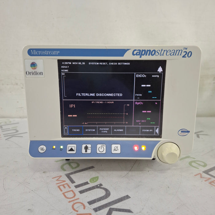 Oridion Capnostream 20 Capnography Monitor