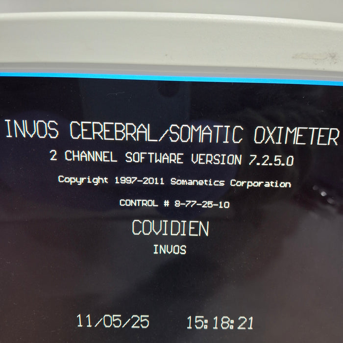 Somanetics Invos 5100C Cerebral Oximeter Monitor