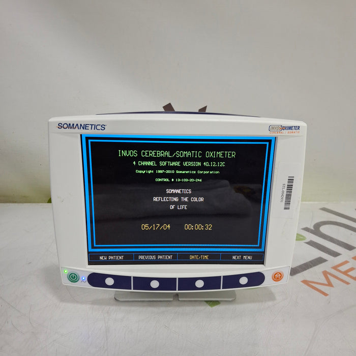 Somanetics Invos 5100C Cerebral Oximeter Monitor