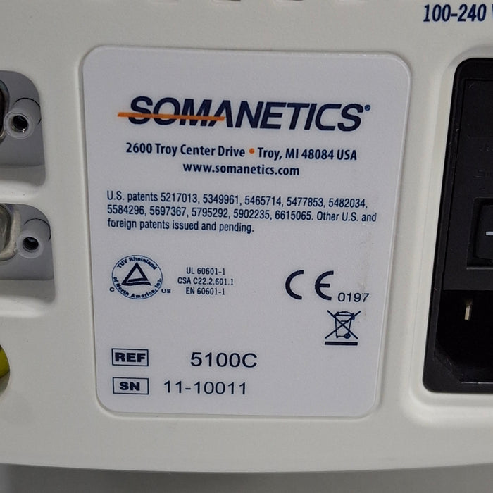 Somanetics Invos 5100C Cerebral Oximeter Monitor
