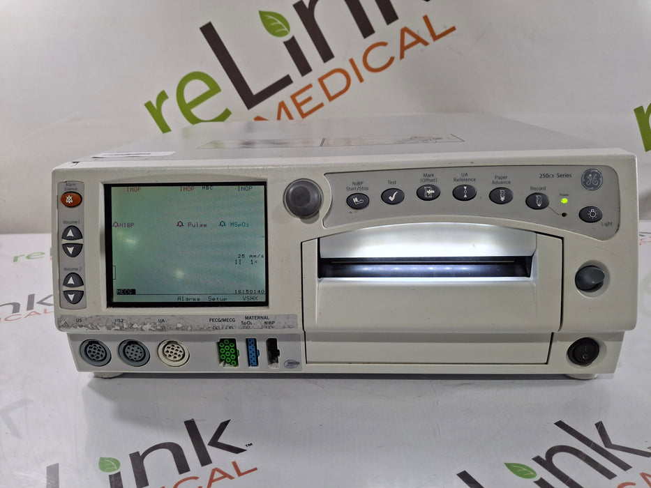 GE Healthcare Corometrics 250cx Series Model 259cx-a Fetal Monitor