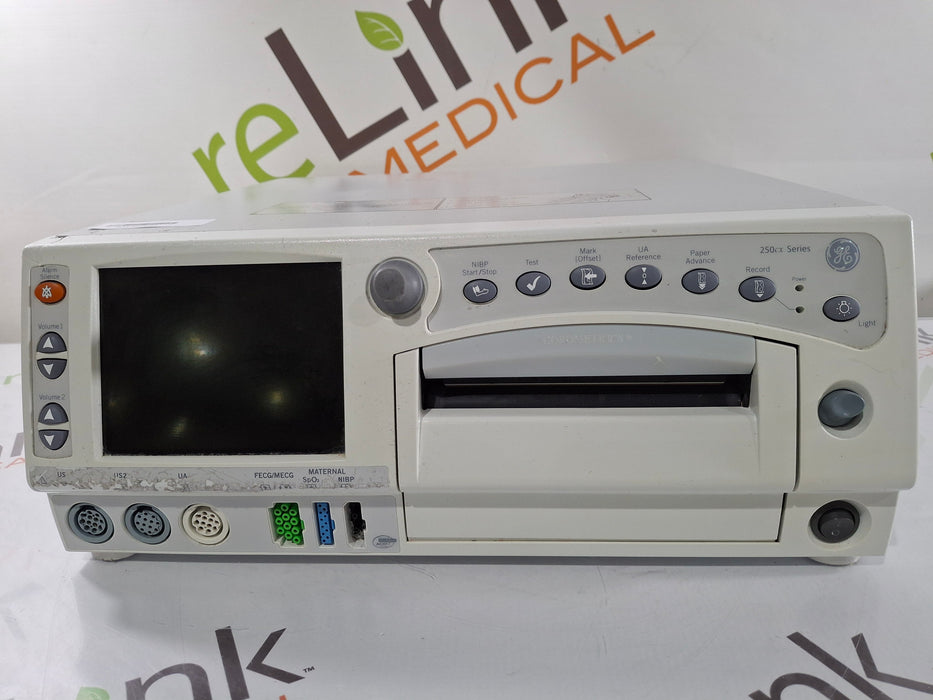 GE Healthcare Corometrics 250cx Series Model 259cx-a Fetal Monitor