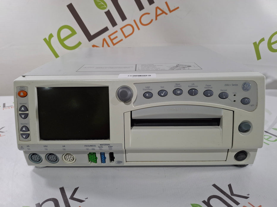 GE Healthcare Corometrics 250cx Series Model 259cx-a Fetal Monitor