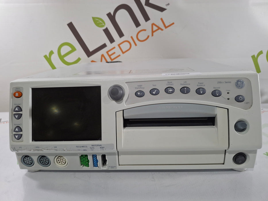 GE Healthcare Corometrics 250cx Series Model 259cx-a Fetal Monitor
