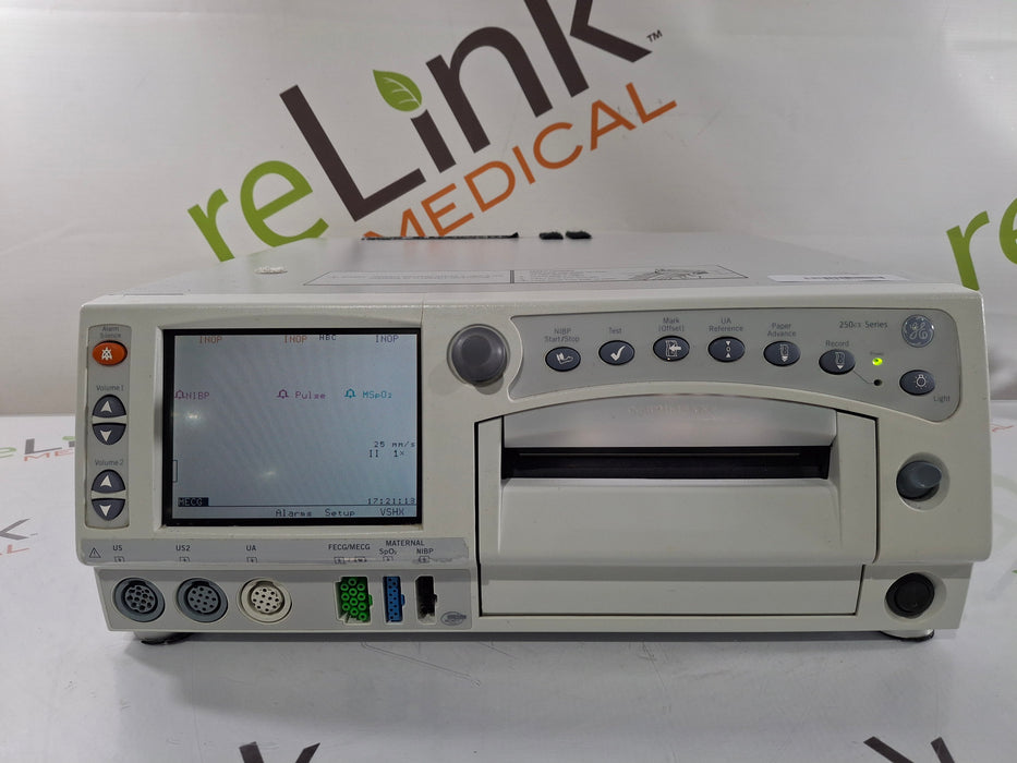 GE Healthcare Corometrics 250cx Series Model 259cx-a Fetal Monitor