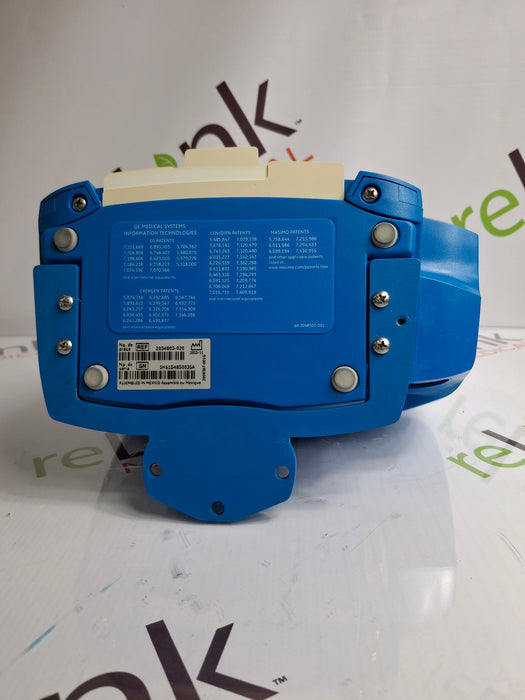 GE Healthcare Dinamap V100 - NIBP, SpO2, Temp Vital Signs Monitor