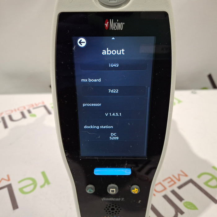 Masimo Radical 7 Pulse Oximeter w/ Base