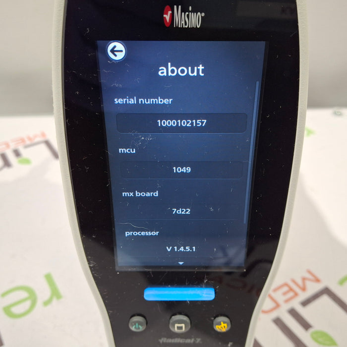 Masimo Radical 7 Pulse Oximeter w/ Base