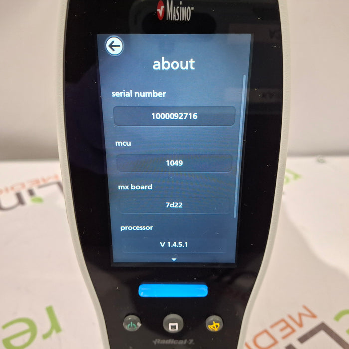 Masimo Radical 7 Pulse Oximeter w/ Base