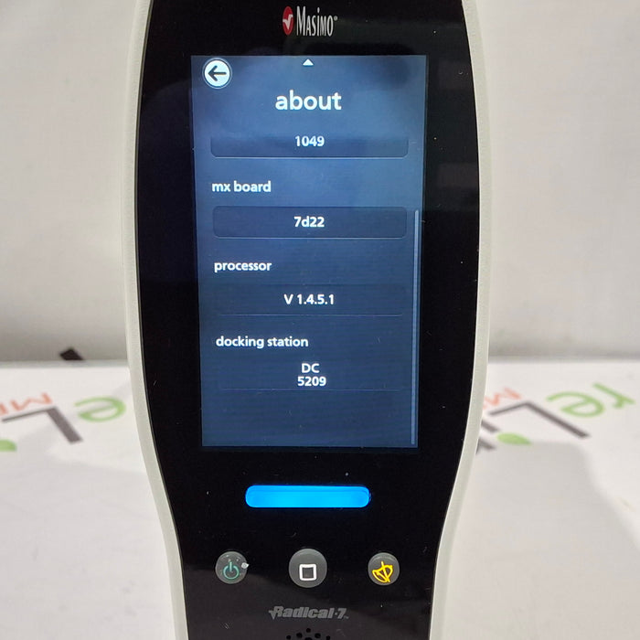 Masimo Radical 7 Pulse Oximeter w/ Base