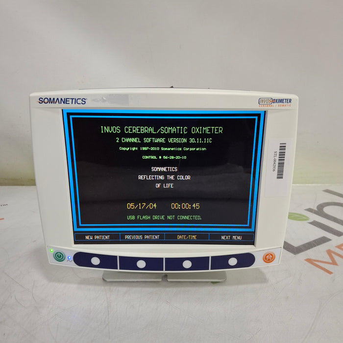 Somanetics Invos 5100C Cerebral Oximeter Monitor
