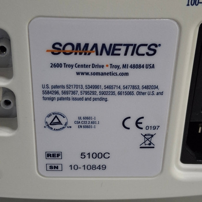 Somanetics Invos 5100C Cerebral Oximeter Monitor