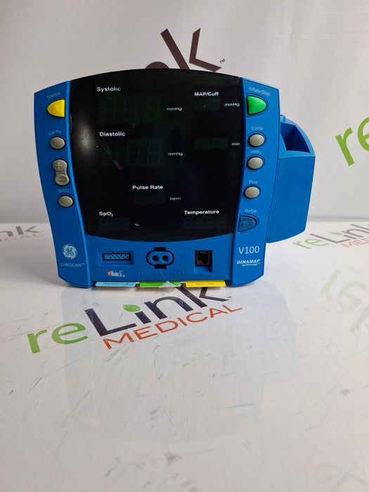 GE Healthcare Dinamap V100 - NIBP, SpO2, Temp Vital Signs Monitor