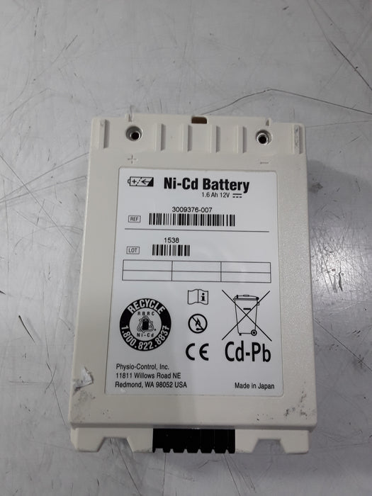 Physio-Control LifePak Ni-Cd Battery