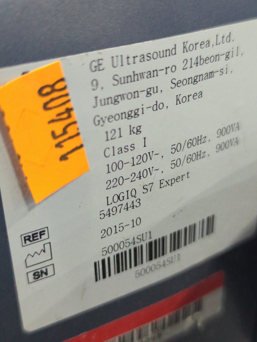 GE Healthcare Logiq S7 Expert Ultrasound