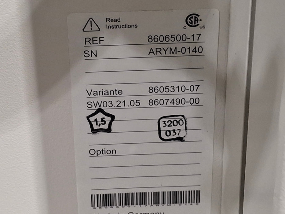 Draeger Medical Apollo Anesthesia System