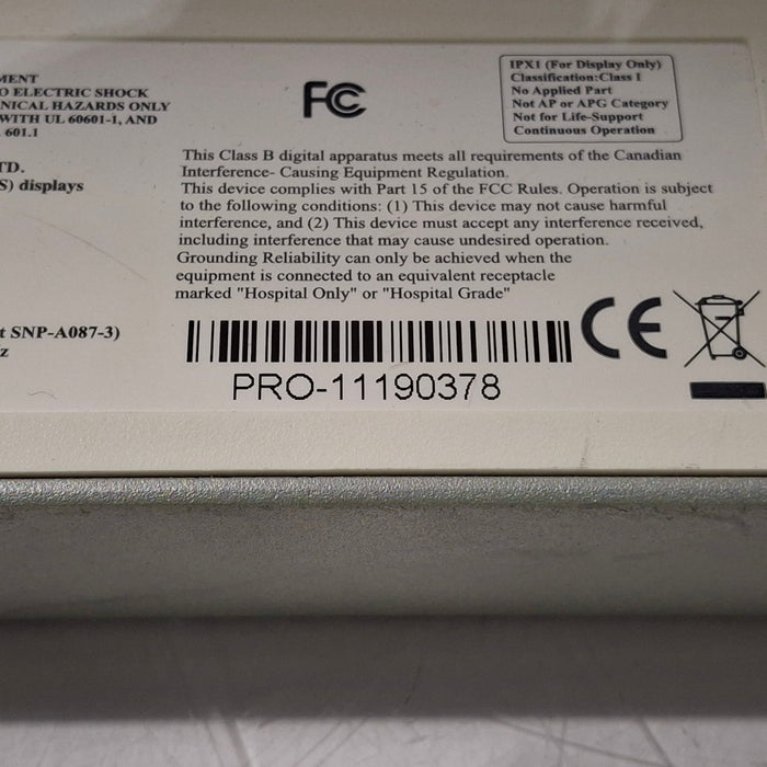 Spacelabs Healthcare 94267 Flat Panel Patient Monitor