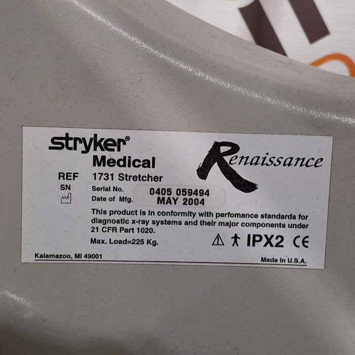 Stryker 1731 Stretcher