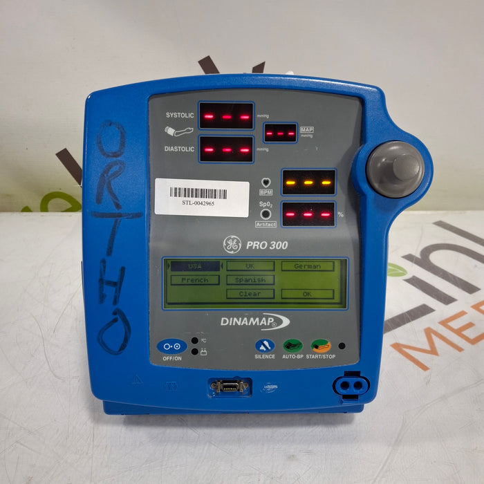 GE Healthcare Dinamap Pro 300 Vital Signs Monitor