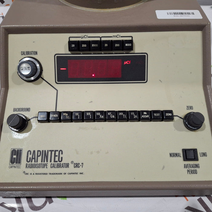Capintec CRC-7 Radiostope Calibrator