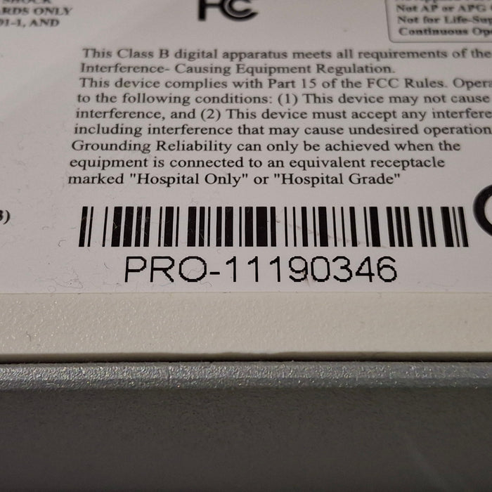 Spacelabs Healthcare 94267 Flat Panel Patient Monitor