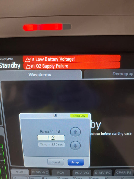 Mindray A5 Anesthesia System