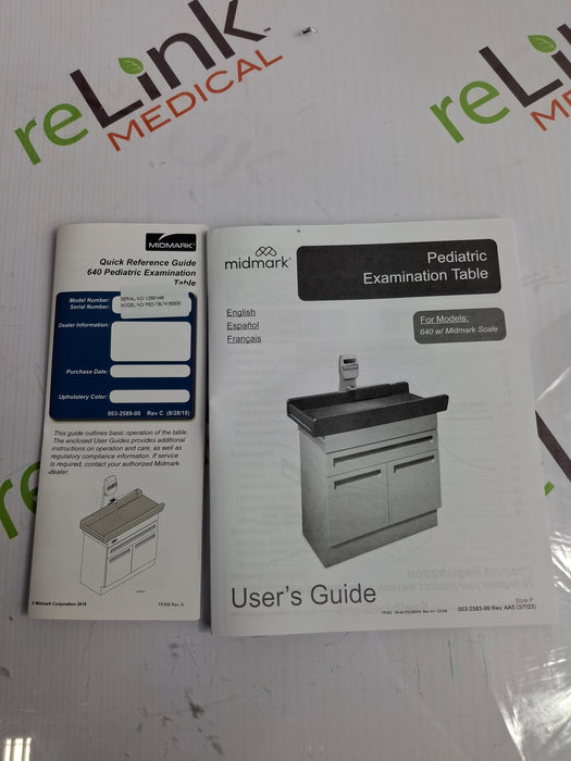 Midmark 640 Pediatric Exam Table