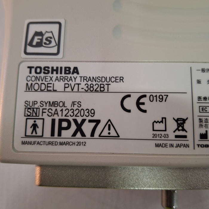 Toshiba PVT-382BT Micro Convex Transducer