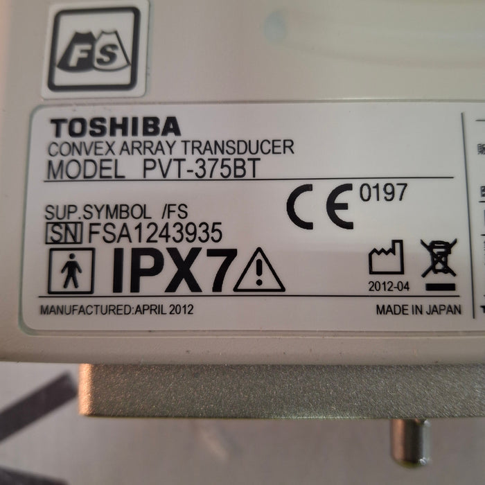 Toshiba PVT-375BT Convex Transducer