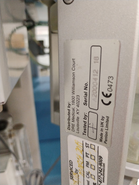 DRE Medical Integra II SP Anesthesia Machine