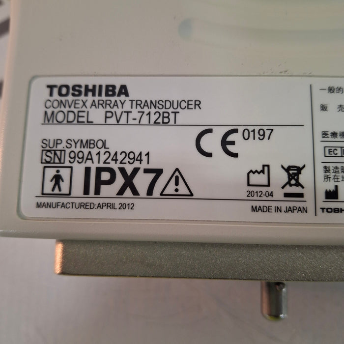 Toshiba PVT-712BT Convex Array Transducer