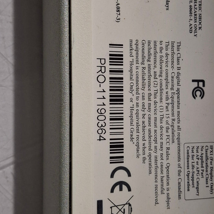 Spacelabs Healthcare 94267 Flat Panel Patient Monitor