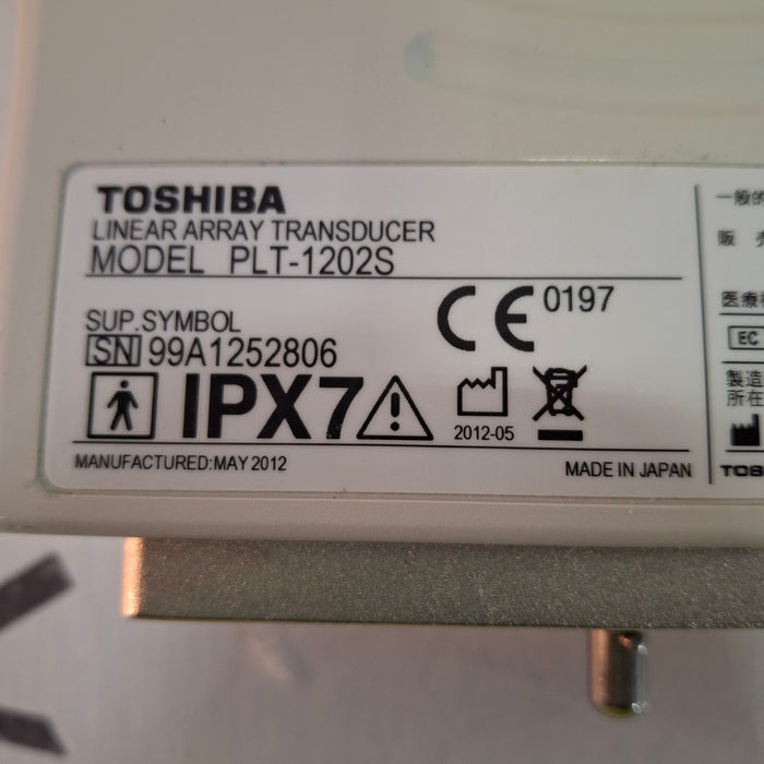 Toshiba PLT-1202S Linear Array Transducer