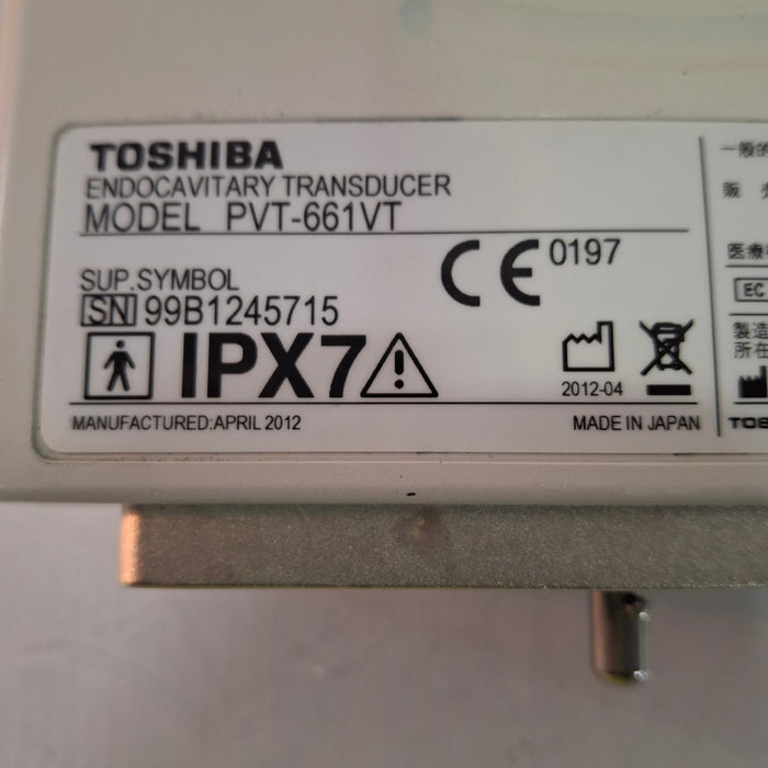 Toshiba PVT-661VT Convex Array Transducer