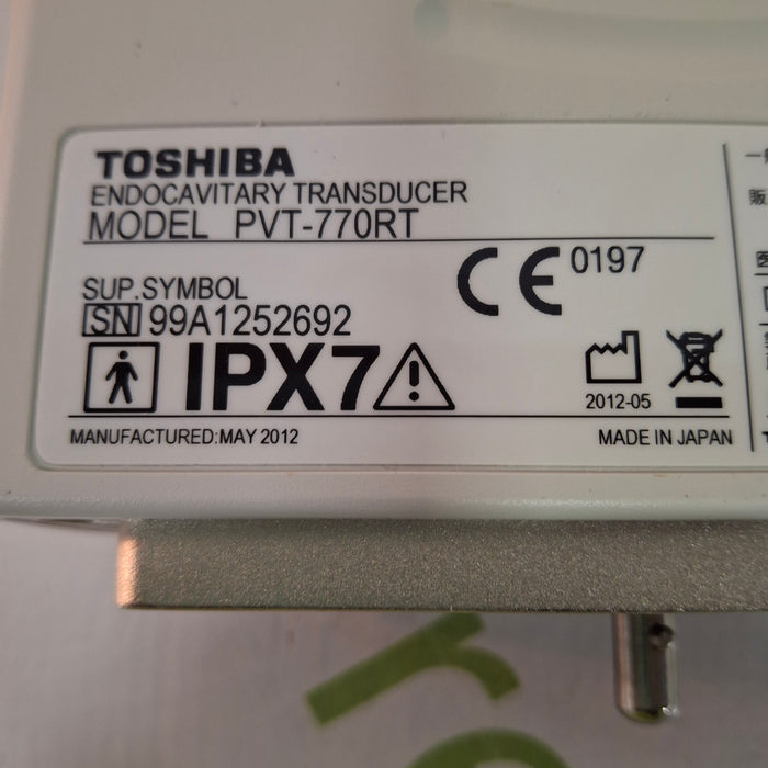 Toshiba PVT-770RT Endocavity Transducer