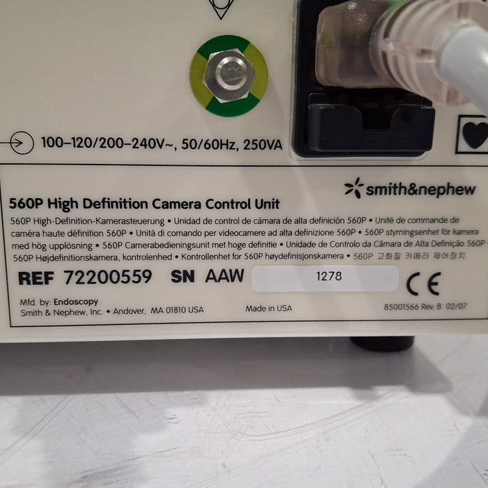 Smith & Nephew 560P High Definition Camera System