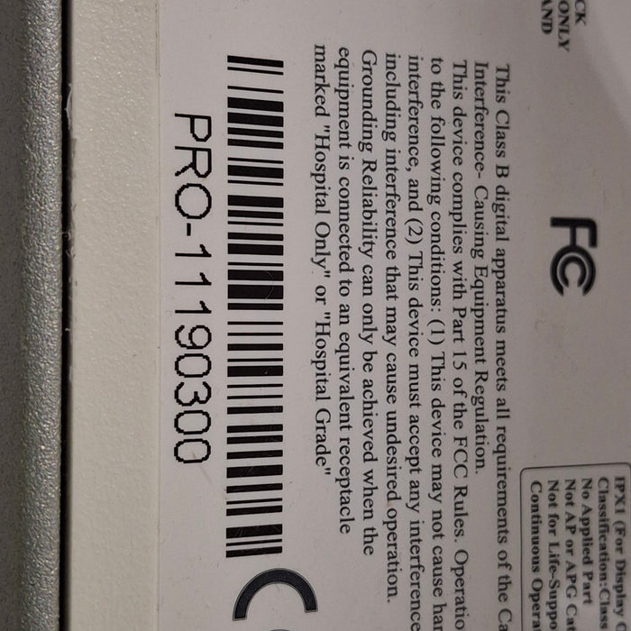 Spacelabs Healthcare 94267 Flat Panel Patient Monitor