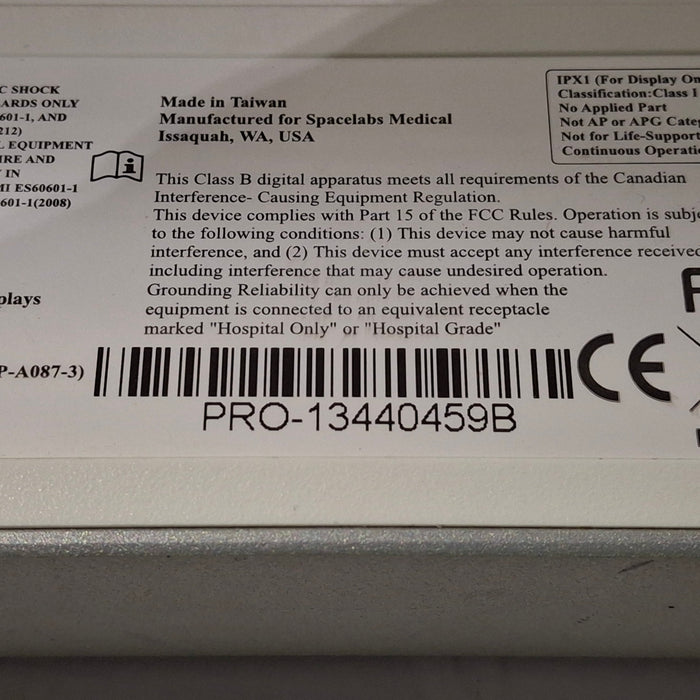 Spacelabs Healthcare 94267 Flat Panel Patient Monitor