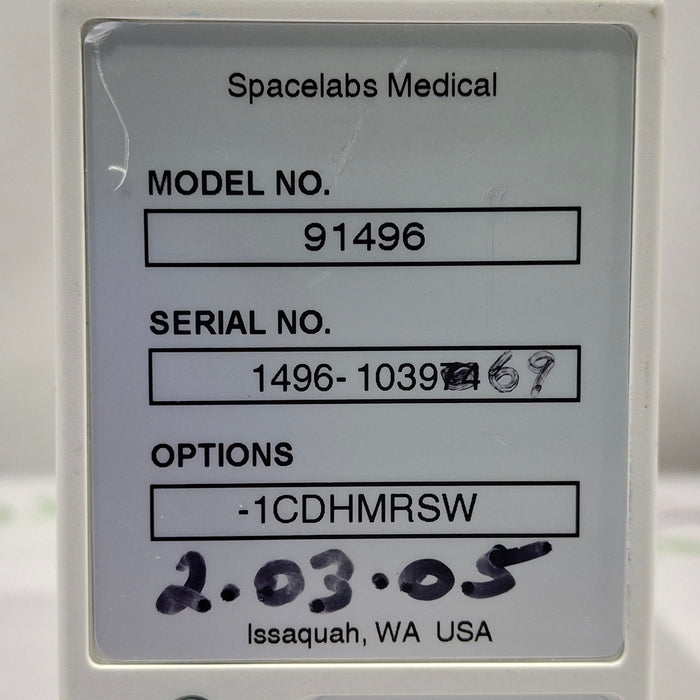 Spacelabs Healthcare 91496 Multiparameter Module