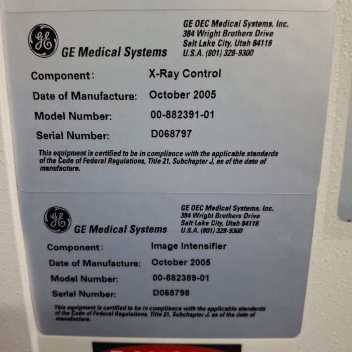 OEC Medical Systems Miniview 6800 C-Arm