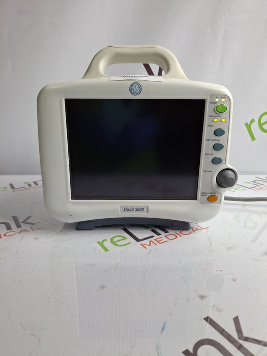 GE Healthcare Dash 3000 - GE/Nellcor SpO2 Patient Monitor